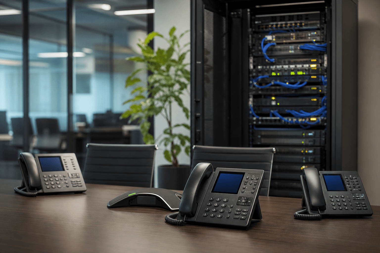 IP telefon santral ve IP telefonlar