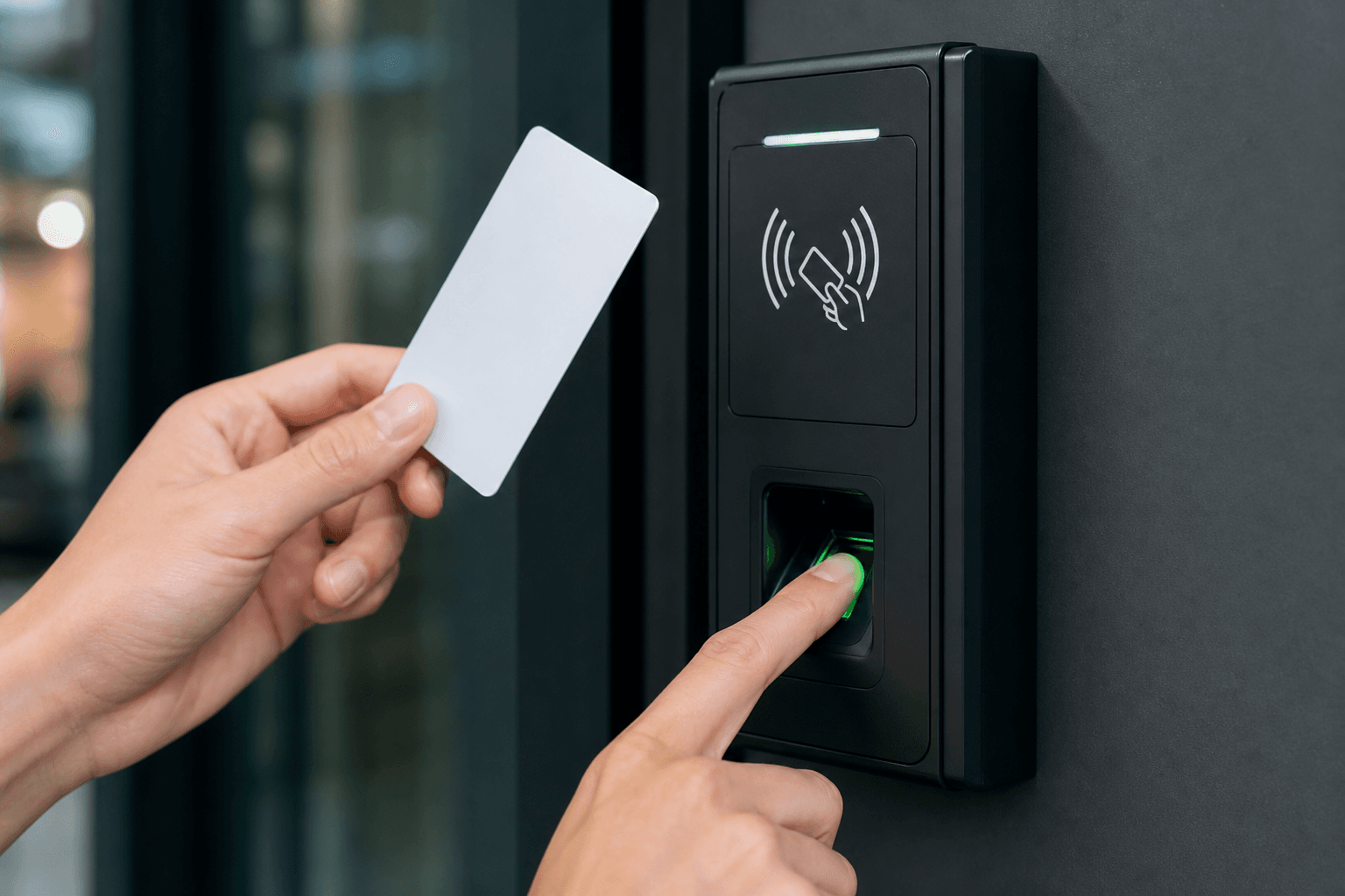 RFID kart okuyucu ve turnike