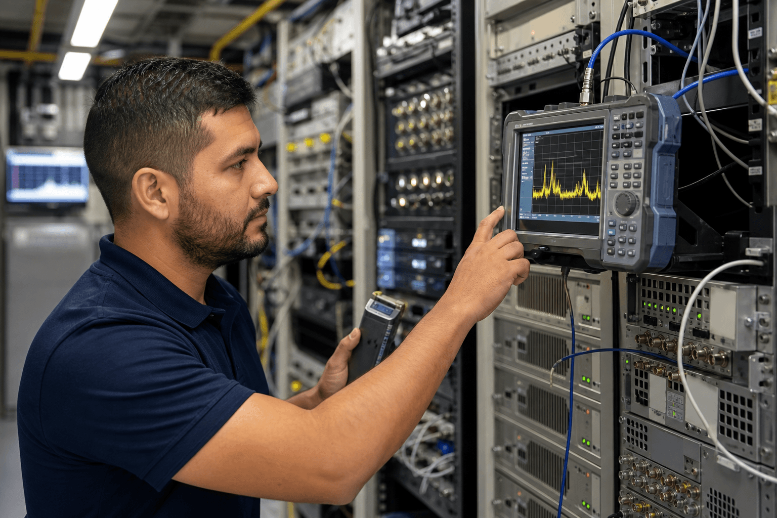 TV sistem bakım ve sinyal testi